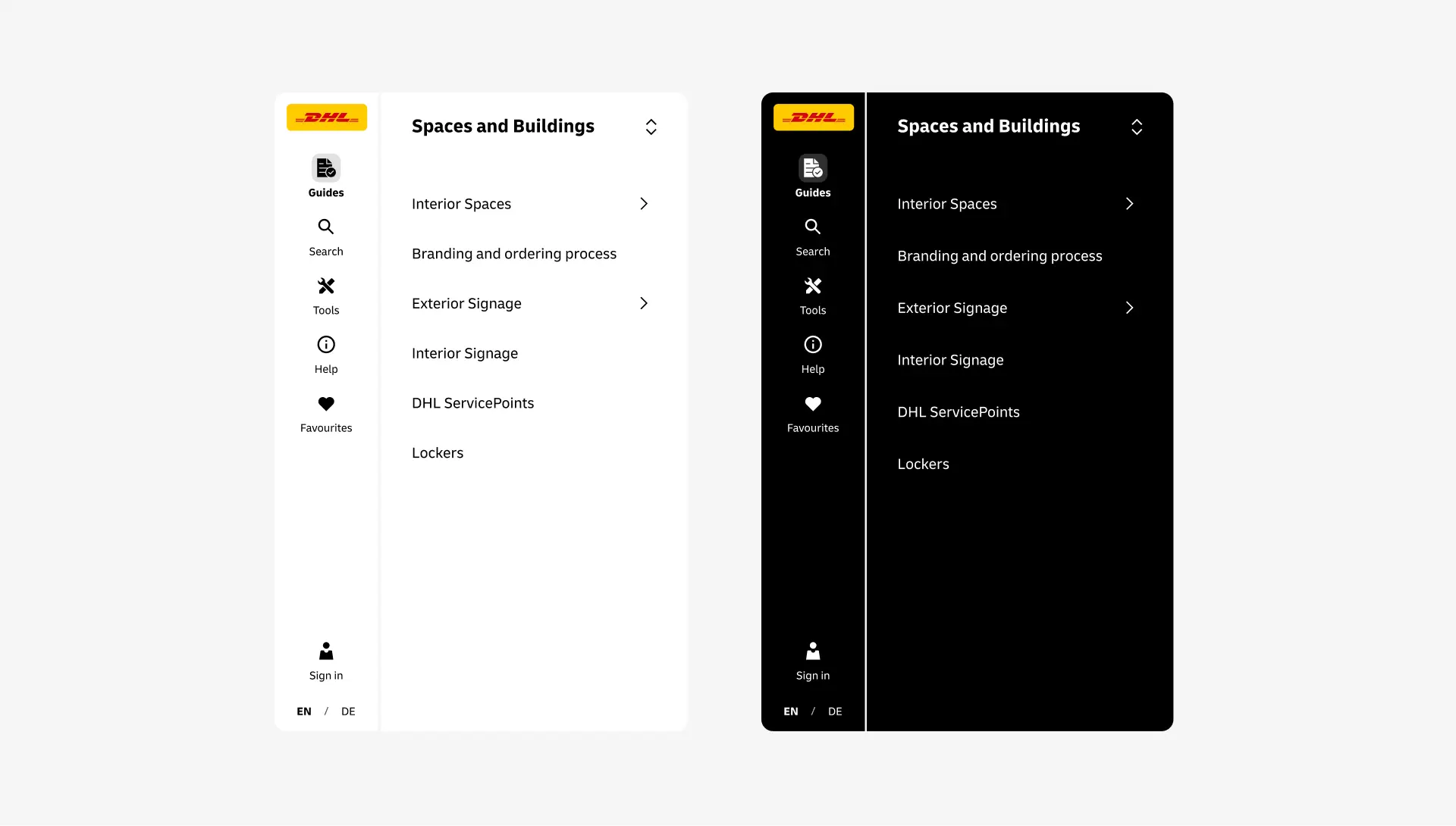 Wireframe to UI evolution